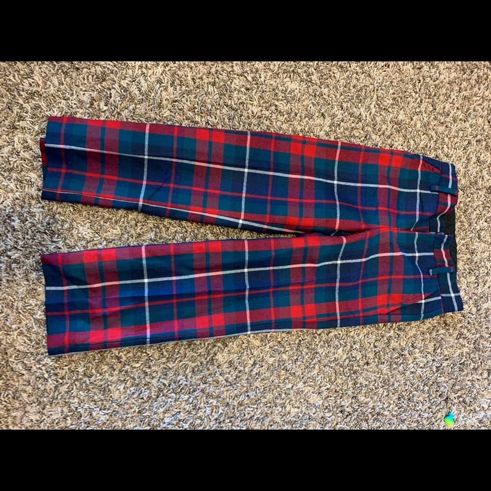 Plaid Christmas Janie and Jack pants